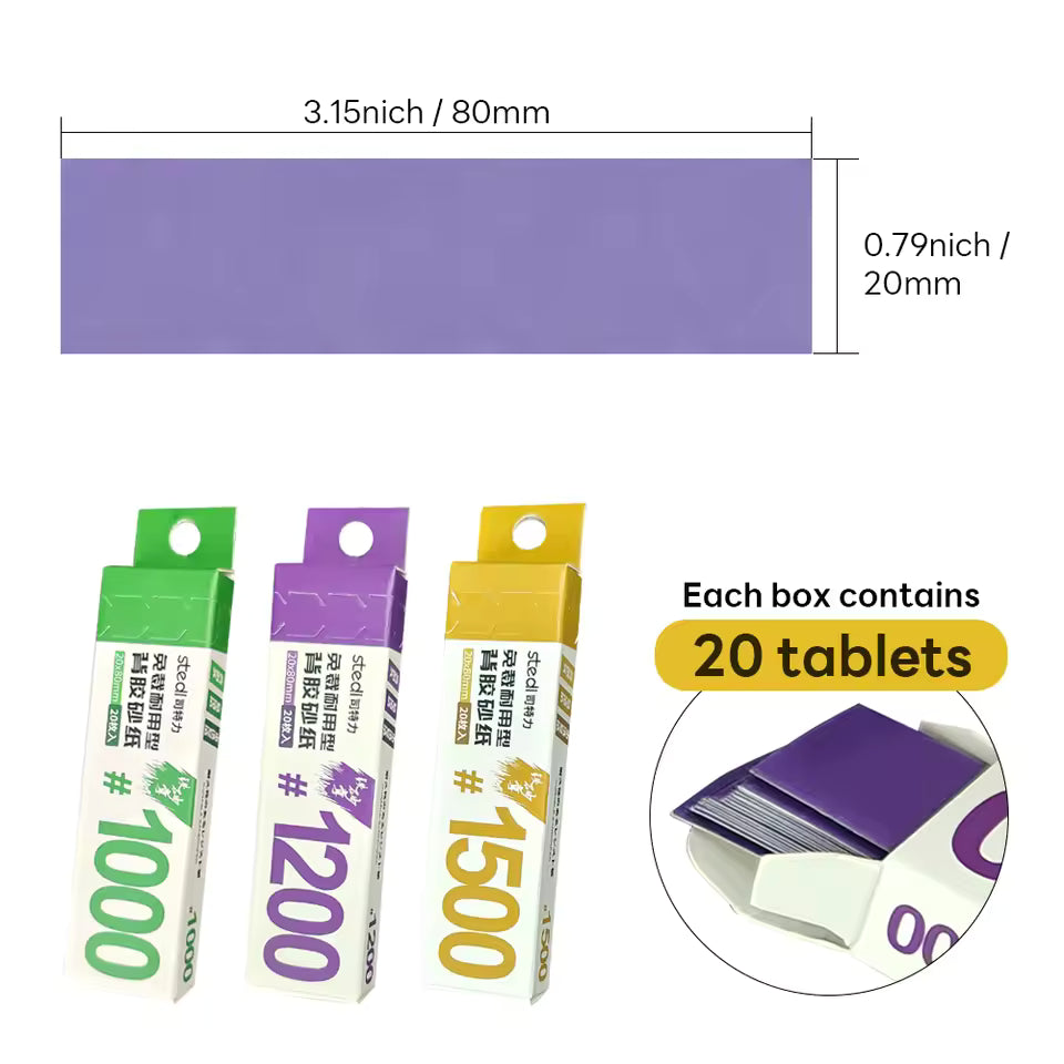 STEDI Adhesive Backed Sandpaper Set