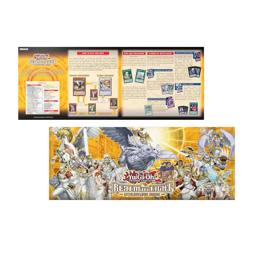 YU-GI-OH! TCG STRUCTURE DECK REALM OF LIGHT REPRINT
