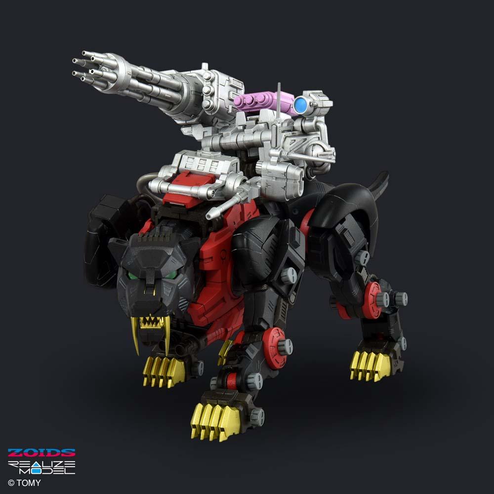 Zoids Realize Model Rmz-006 Saber Tiger Schwarz Special