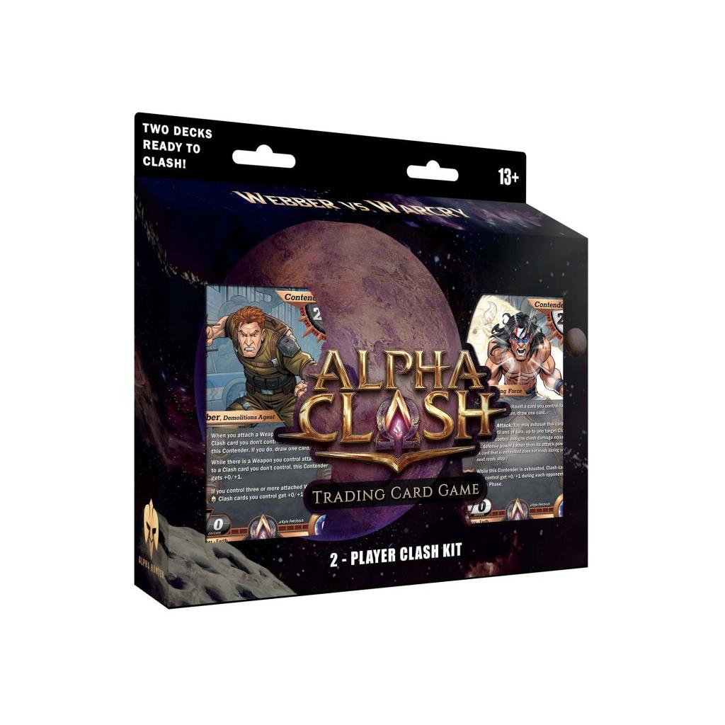 ALPHA CLASH TCG - Unrivaled 2-Player Clash Kit