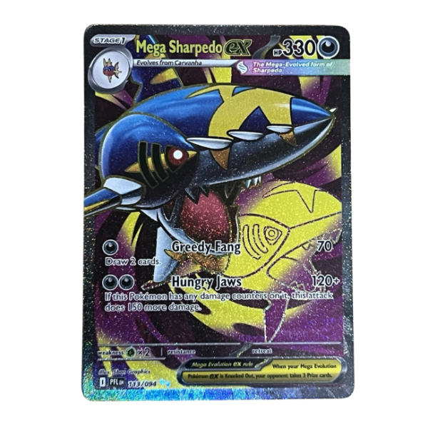 Mega Sharpedo Ex ENGLISH 113/094 Phantasmal Flames
