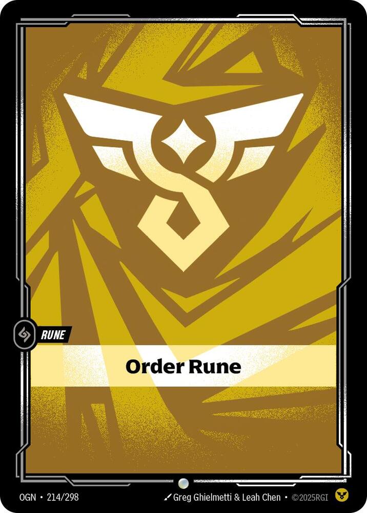 Order Rune (R06a)