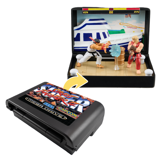 Console Heroes: Street Fighter II Collectible Diorama