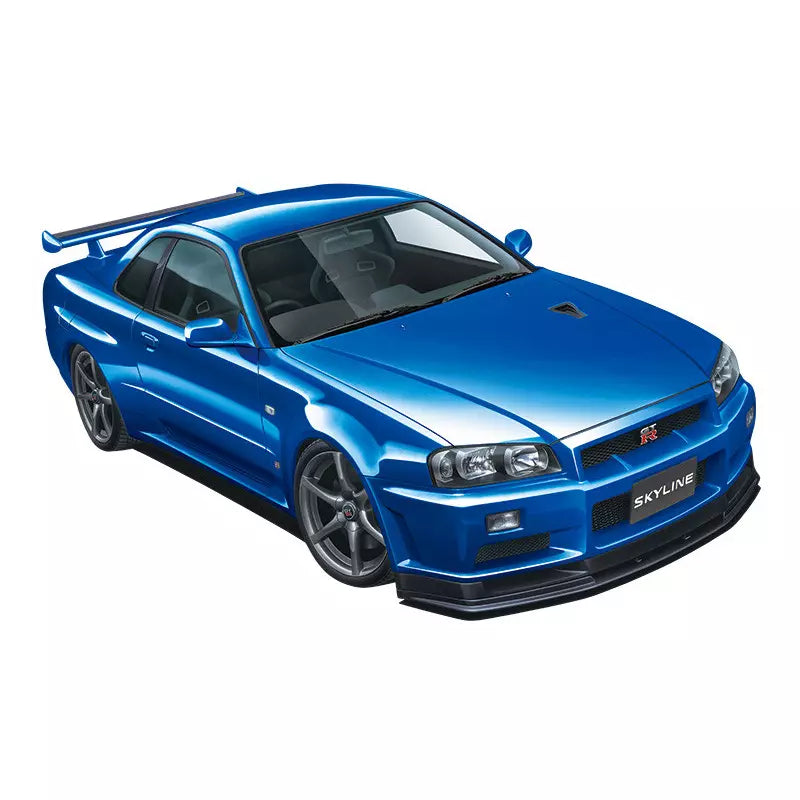 1/24 NISSAN BNR34 SKYLINE GT-R V-spec II 02