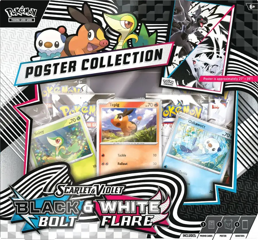 Pokemon TCG Scarlet & Violet 10.5 Unova Poster Box