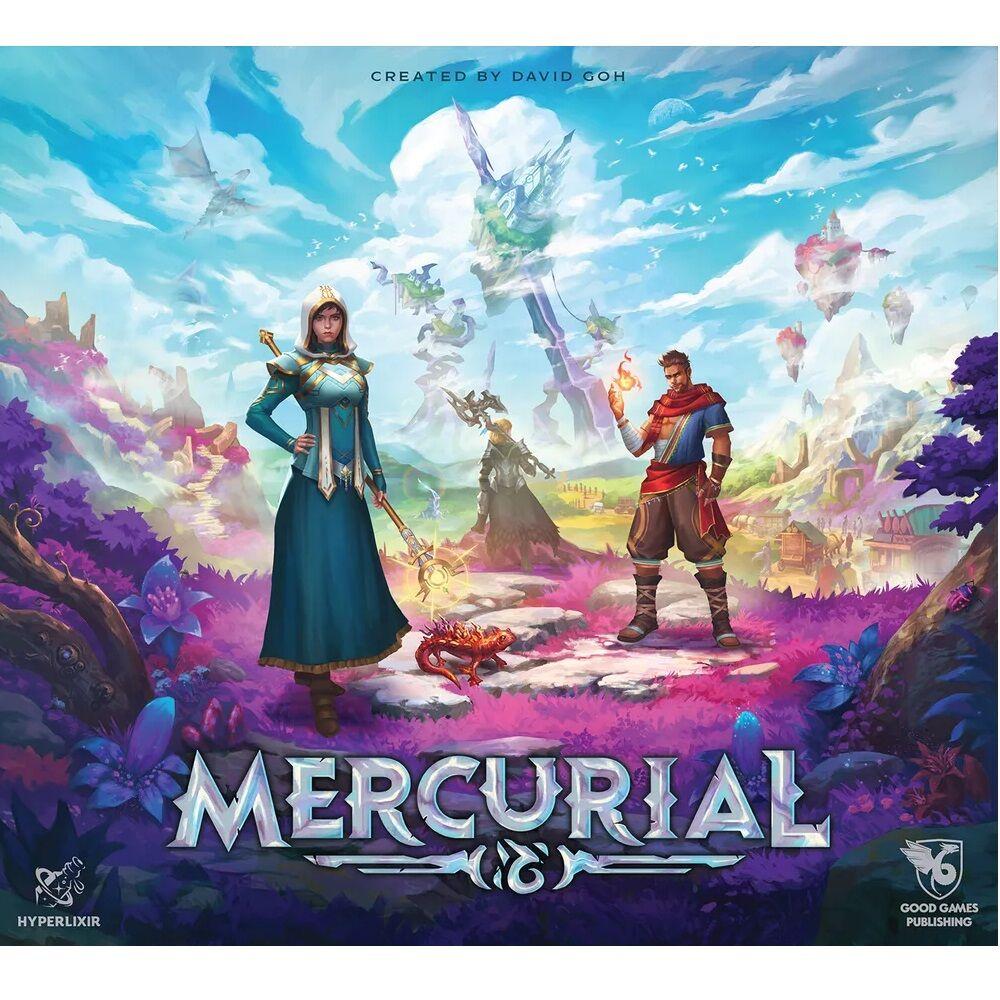 Mercurial Board Game – Fantasy Spellcrafting Strategy Game