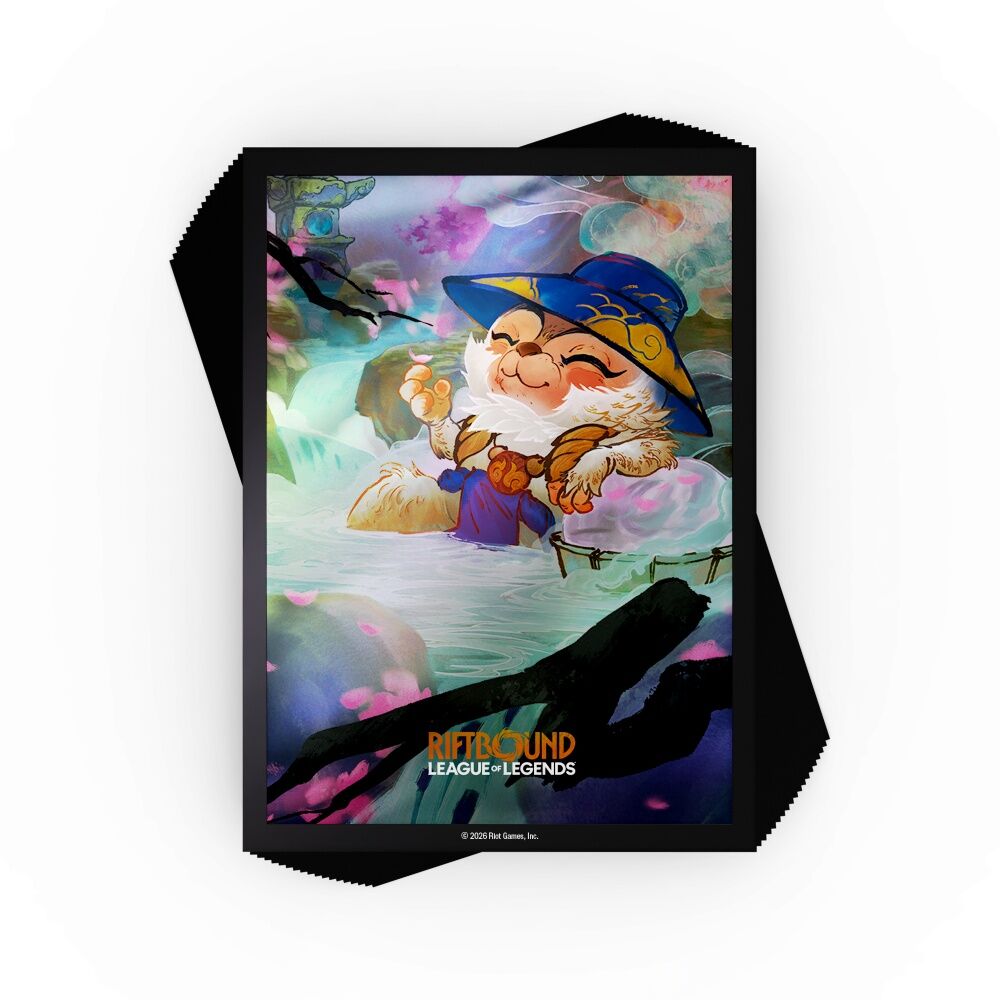 Riftbound: League of Legends TCG – Spiritforged Sleeves – Spirit Blossom Teemo