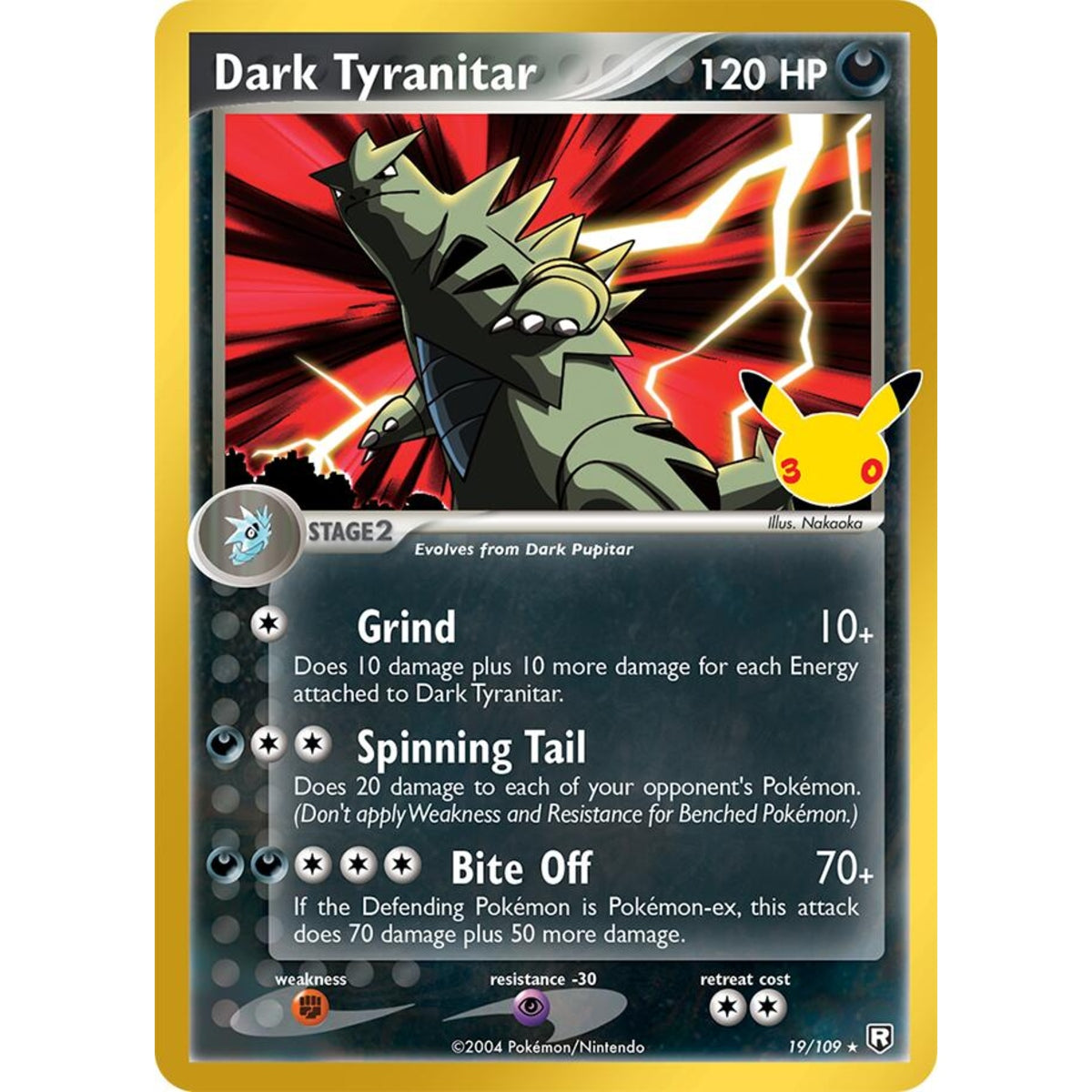 Dark Tyranitar - 19/109 Classic Collection