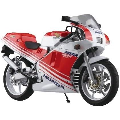 1/12 Diecast Honda NSR250R '88 Fighting (Red/Ross White)