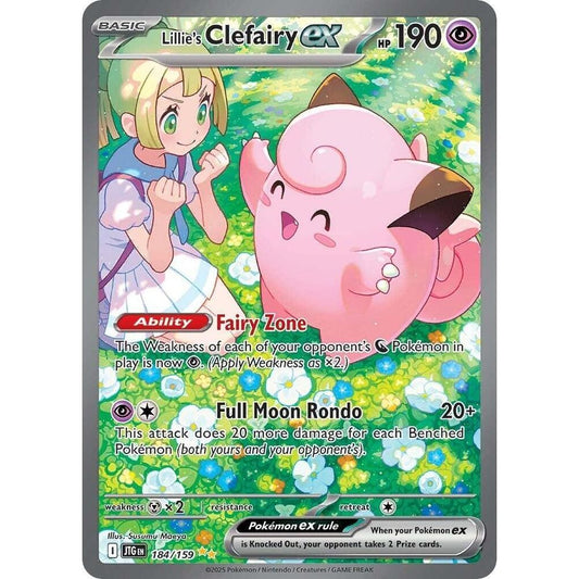 Lillie's Clefairy ex - 184/159 - SV09: Journey Together (JTG)