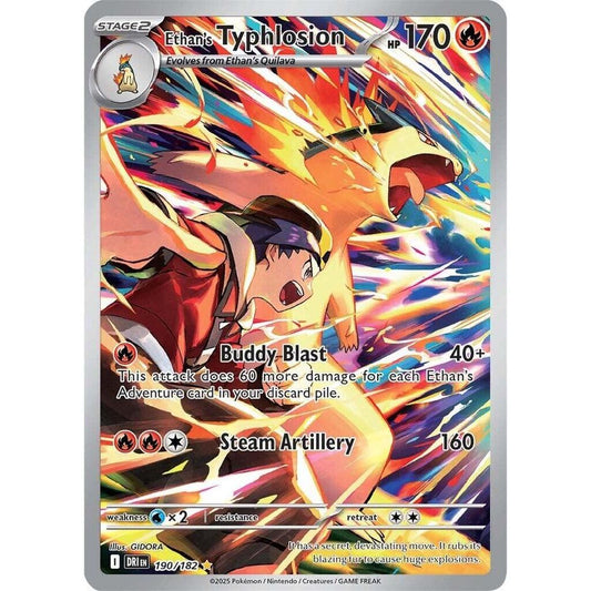 Ethan's Typhlosion - 190/182 - SV10: Destined Rivals (DRI)