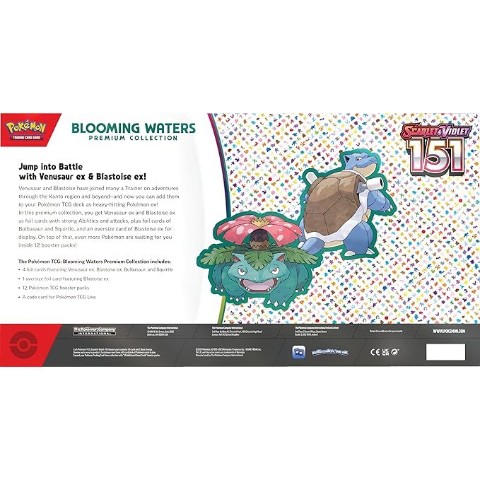Pokemon TCG Bloooming Waters 151 — Heavy Hitters