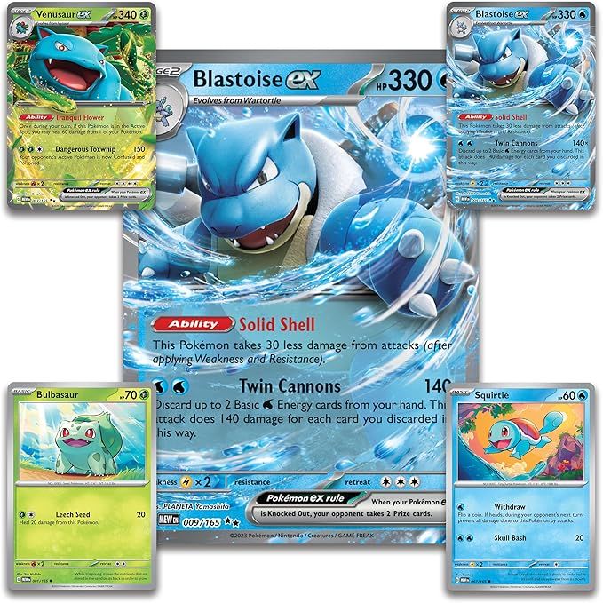 Pokemon TCG Bloooming Waters 151 — Heavy Hitters
