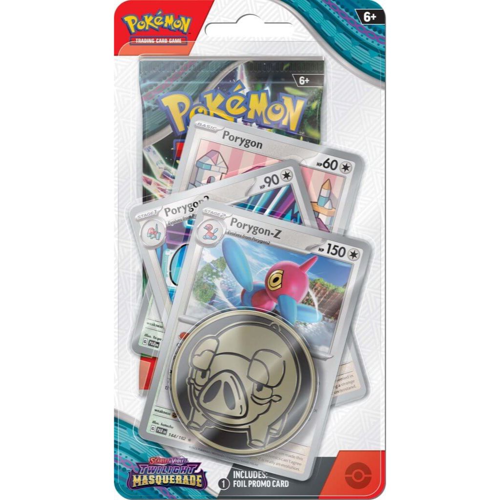 POKÉMON TCG Scarlet & Violet 6 Twilight Masquerade Premium Checklane Blister
