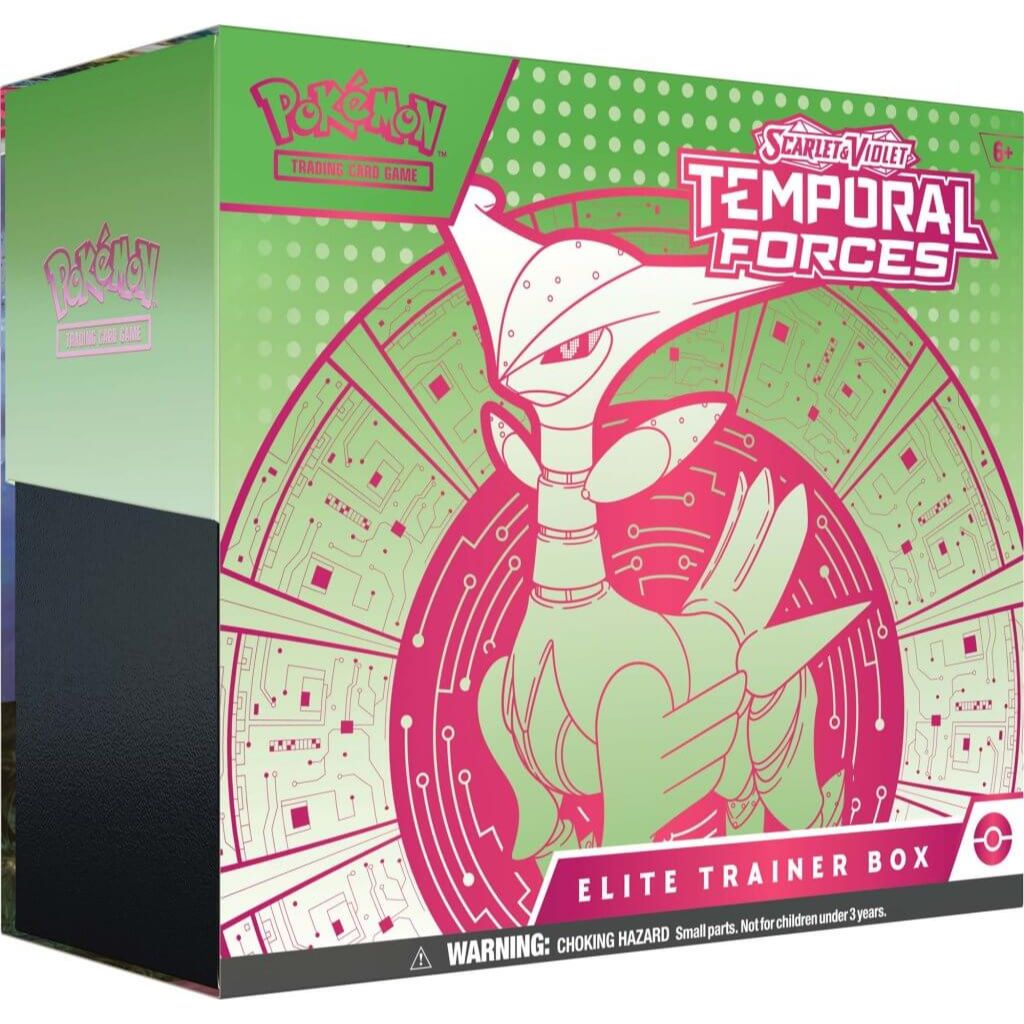 POKÉMON TCG Scarlet & Violet 5 Temporal Forces Elite Trainer Box