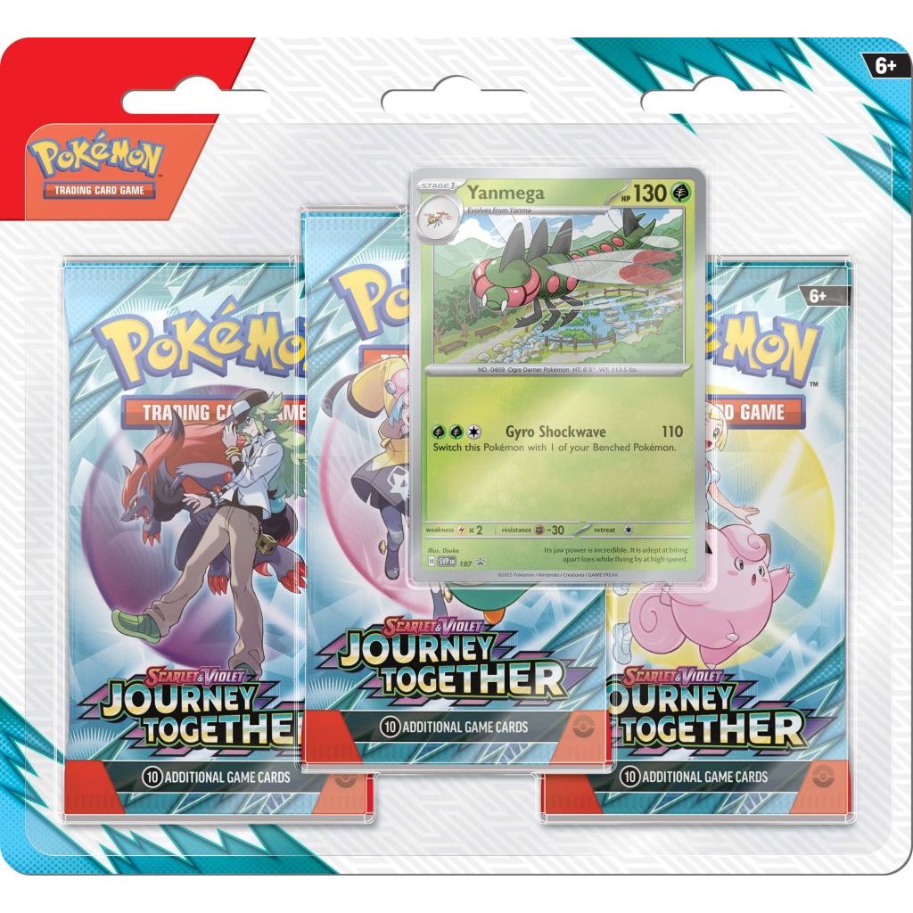 POKÉMON TCG Scarlet & Violet 9 Journey Together Three Booster Blister