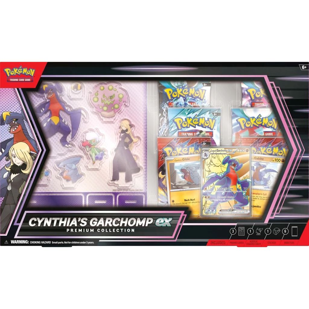 Pokemon TCG Cynthia's Garchomp ex Premium Collection