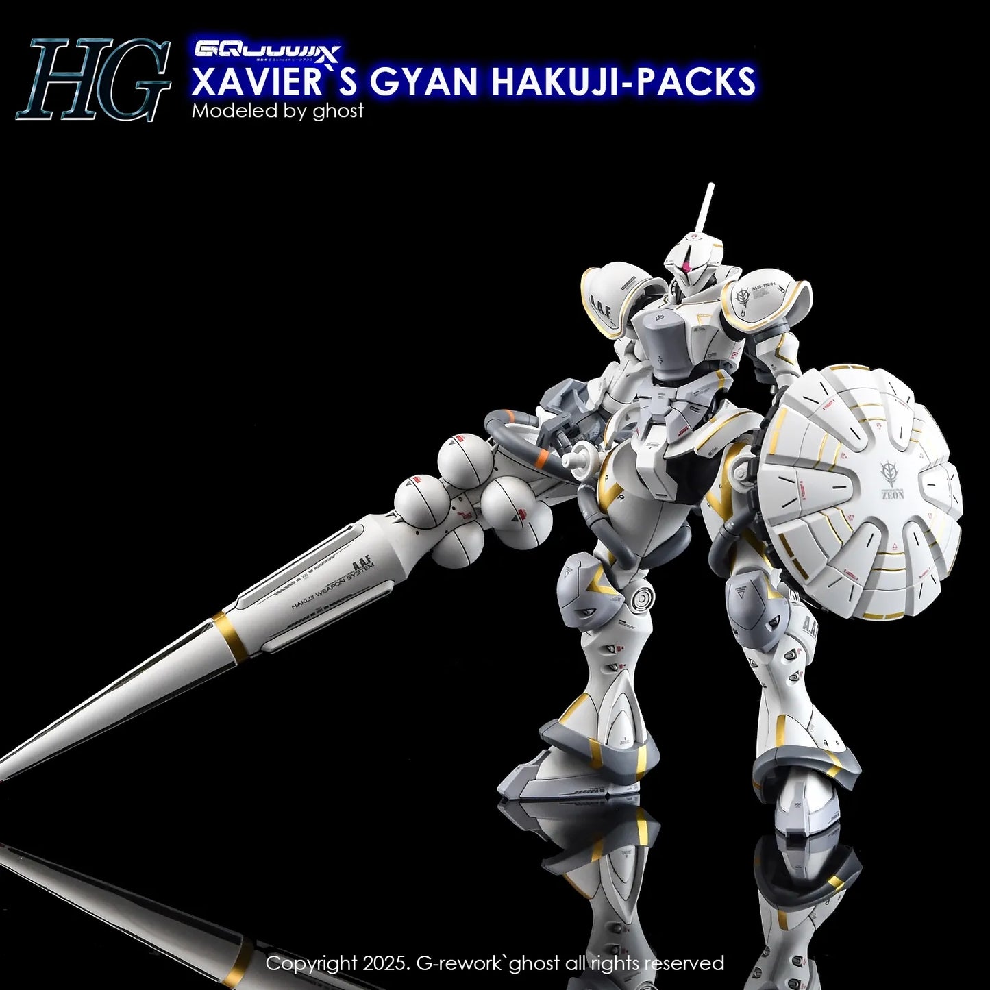 G-Rework HG Xavier's Gyan Hakuji-Packs Water Decal CD-H-GQ05