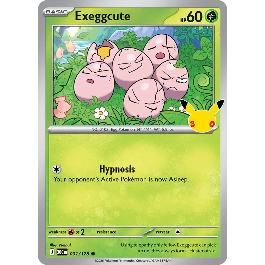 Exeggcute - 001/128 Common