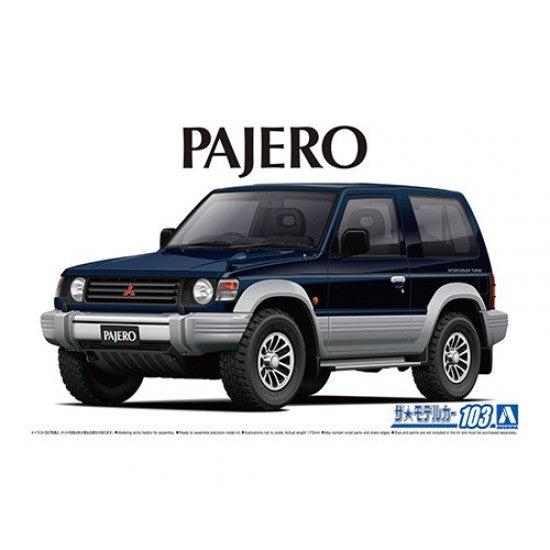 1/24 MITSUBISHI V24WG PAJERO METAL TOP WIDE XR-II 91