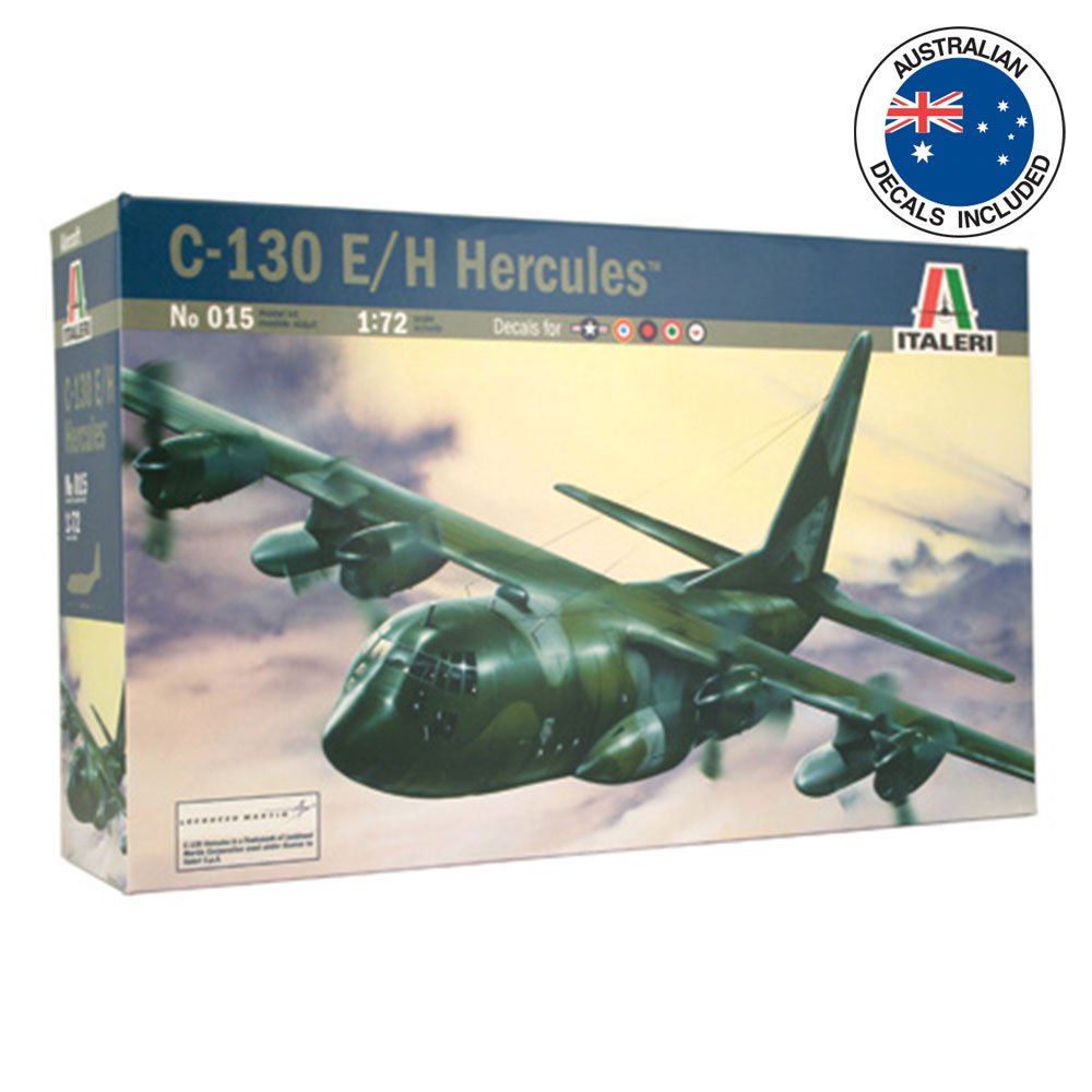 ITALERI C-130 E/H HERCULES 1:72 AUST. DECALS