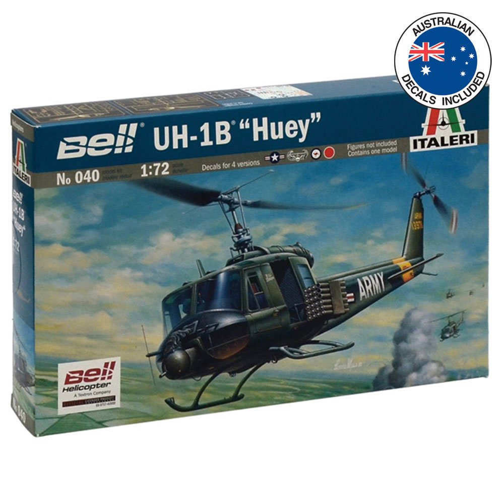 ITALERI UH-1B HUEY 1/72 AUST.DECALS