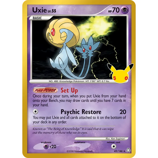 Uxie - 43/146 Classic Collection