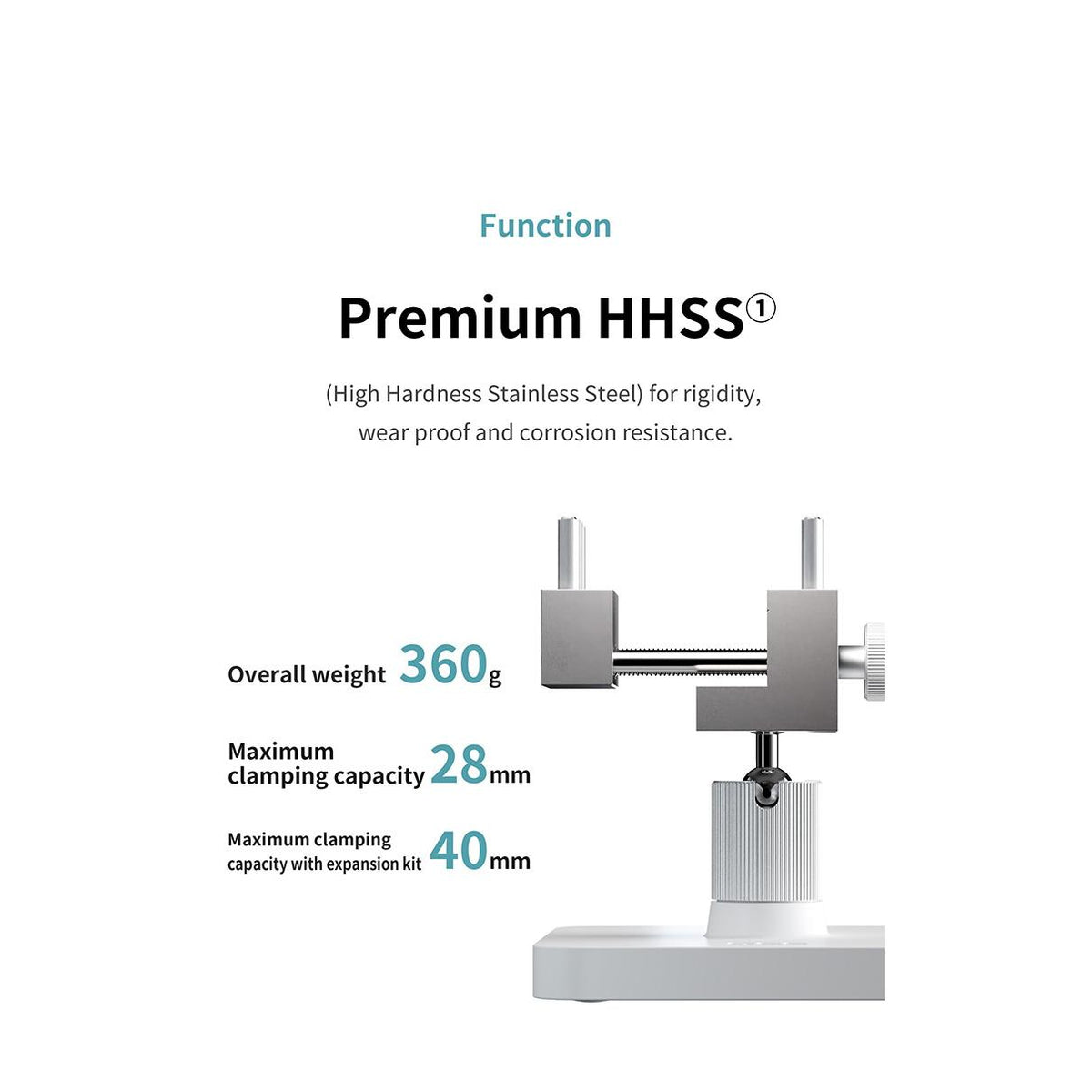 GeeHobby GH-TV Stainless Steel Hobby Vise
