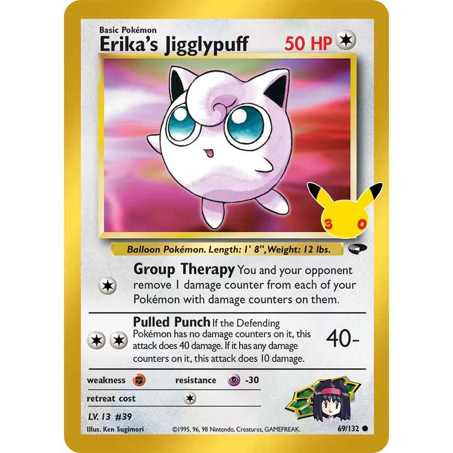 Erika's Jigglypuff - 69/132 Classic Collection