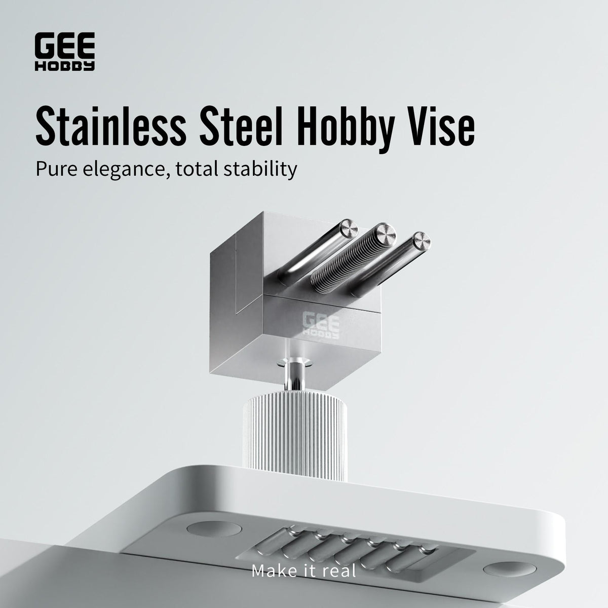 GeeHobby GH-TV Stainless Steel Hobby Vise