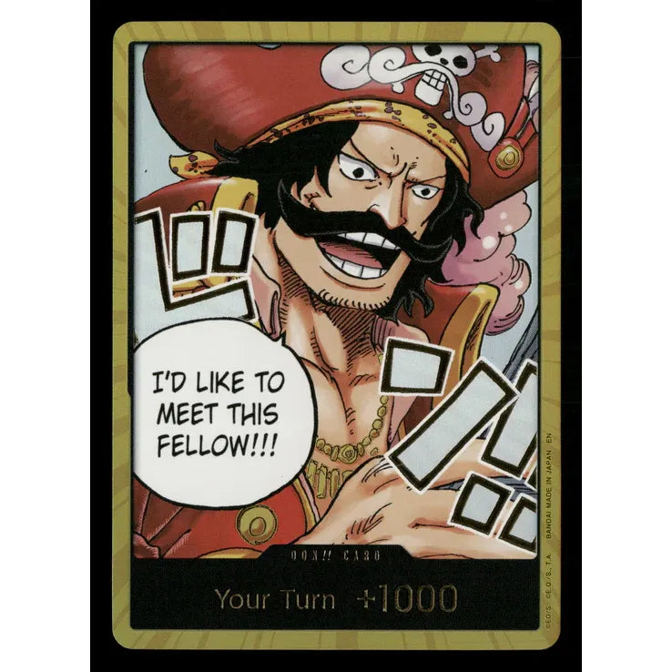 Gol.D.Roger DON!! - OP13 - Carry On His Will - One Piece TCG English