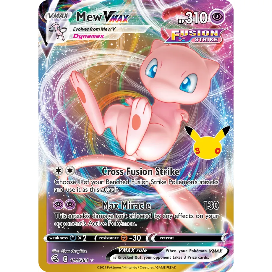 Mew VMAX - 114/264 Classic Collection