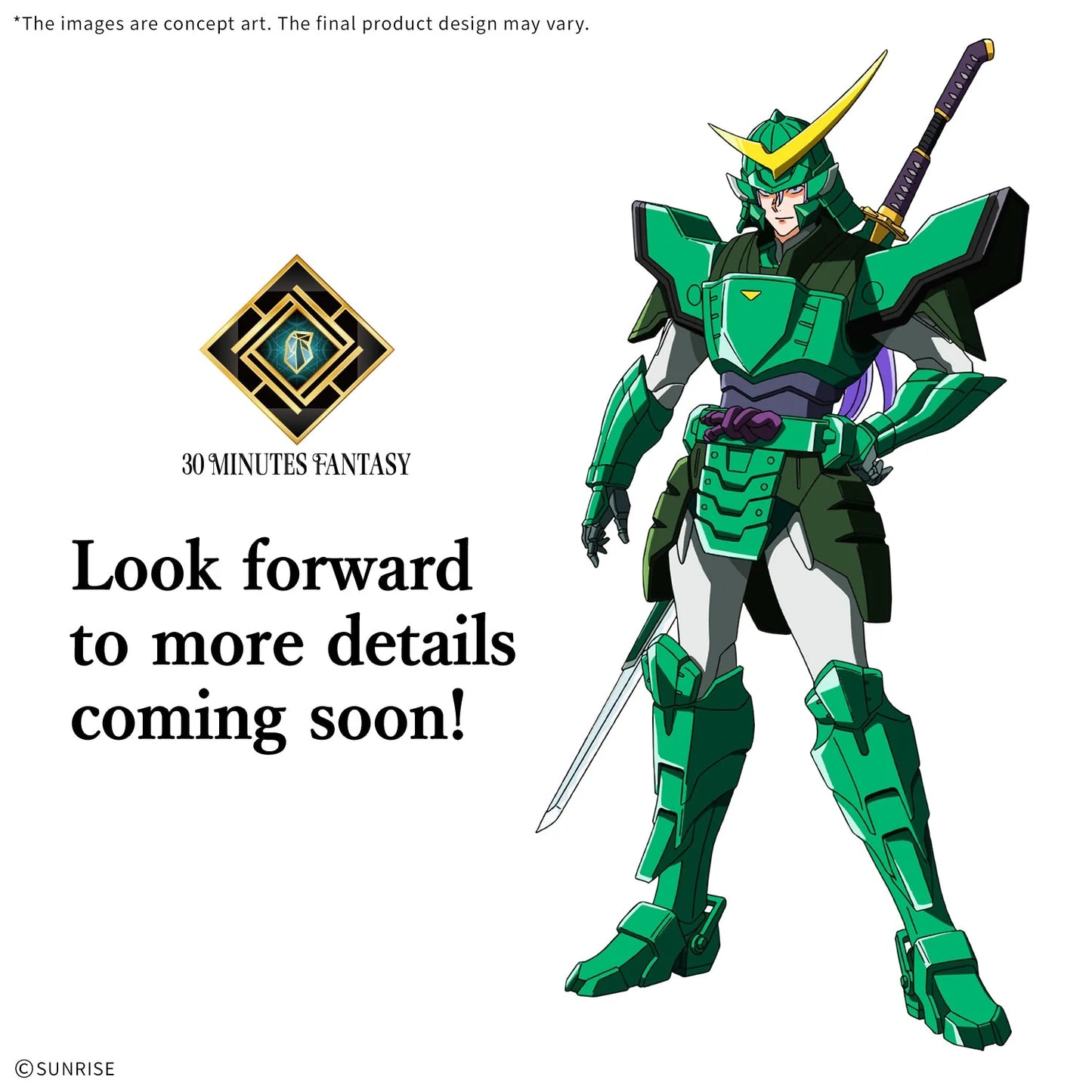 [PRE-ORDER] 30MF Yoroi‑Shinden Samurai Troopers Shion of the Light