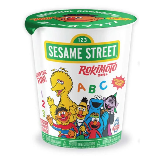 ROKIMOTO SESAME STREET MYSTERY BOX RAMEN CUP