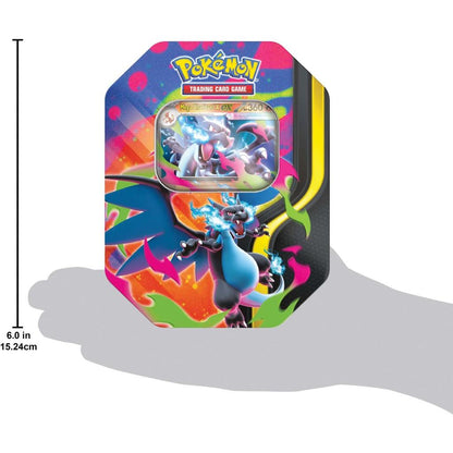 Pokemon TCG Mega Charizard ex Tins