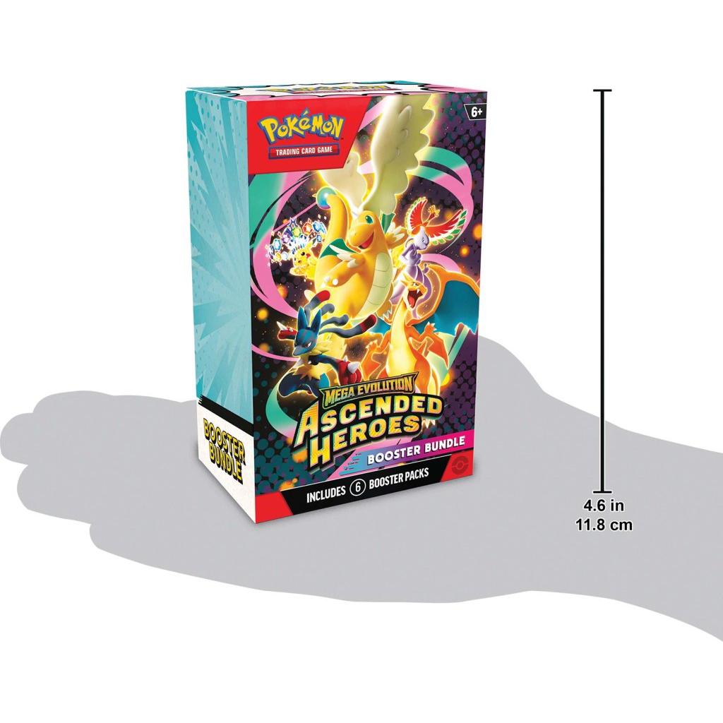 Pokémon TCG: Mega Evolution— Ascended Heroes Booster Bundle