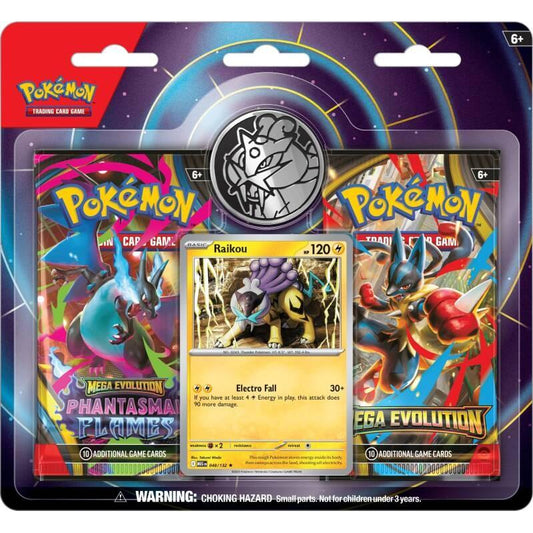 Pokemon TCG: 2-Pack Blister Raikou