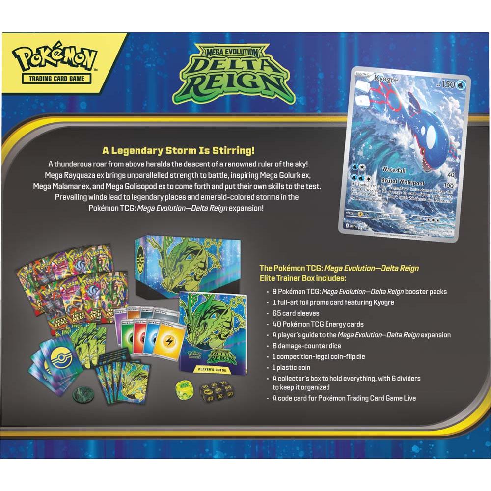 Pokemon TCG Mega Evolutions 6 Delta Reign Elite Trainer Box