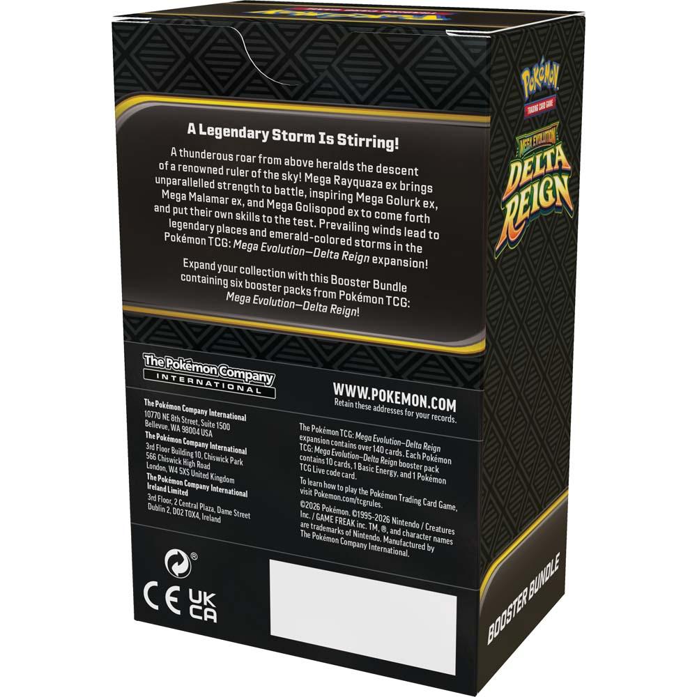 Pokemon TCG Mega Evolutions 6 Delta Reign Booster Bundle