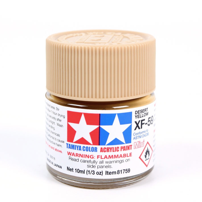 TAMIYA ACRYLIC MINI XF-59 DESERT YELLOW