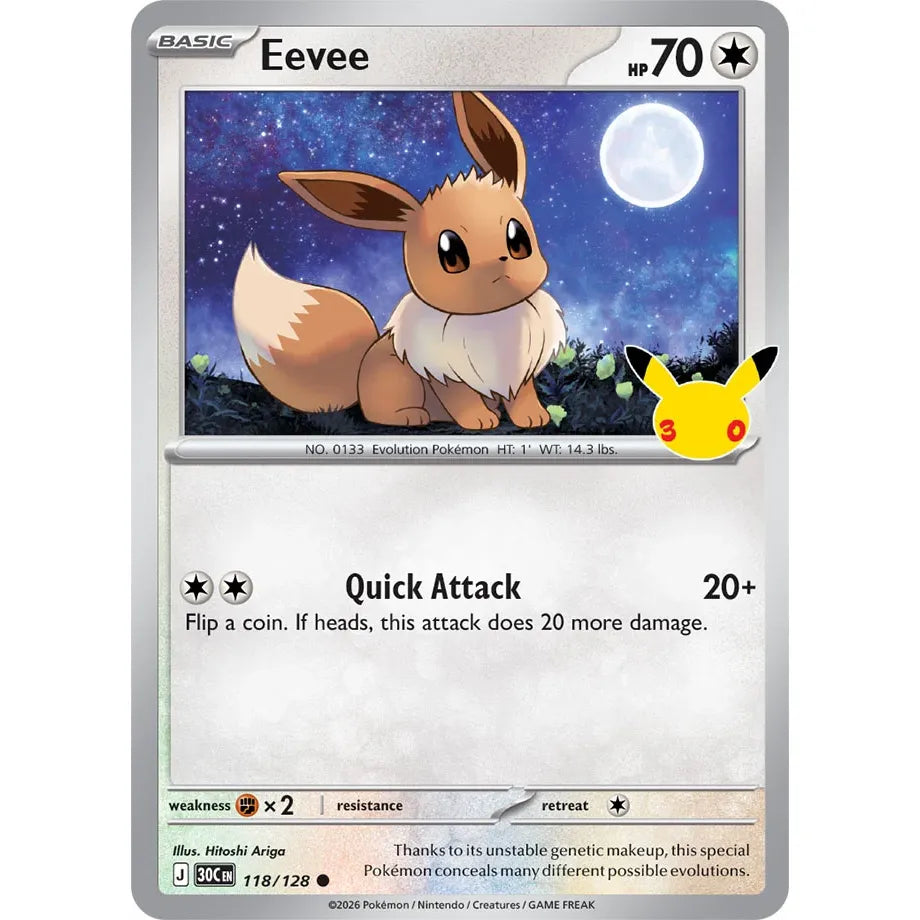 Eevee - 118/128 Common