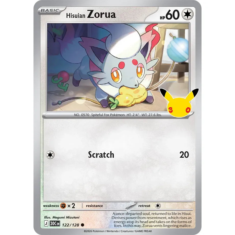 Hisuian Zorua - 122/128 Common