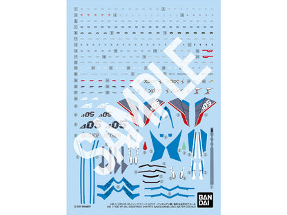 HG 1/100 VF-31J SIEGFRIED (HAYATE IMMELMANN USE) WATER DECALS