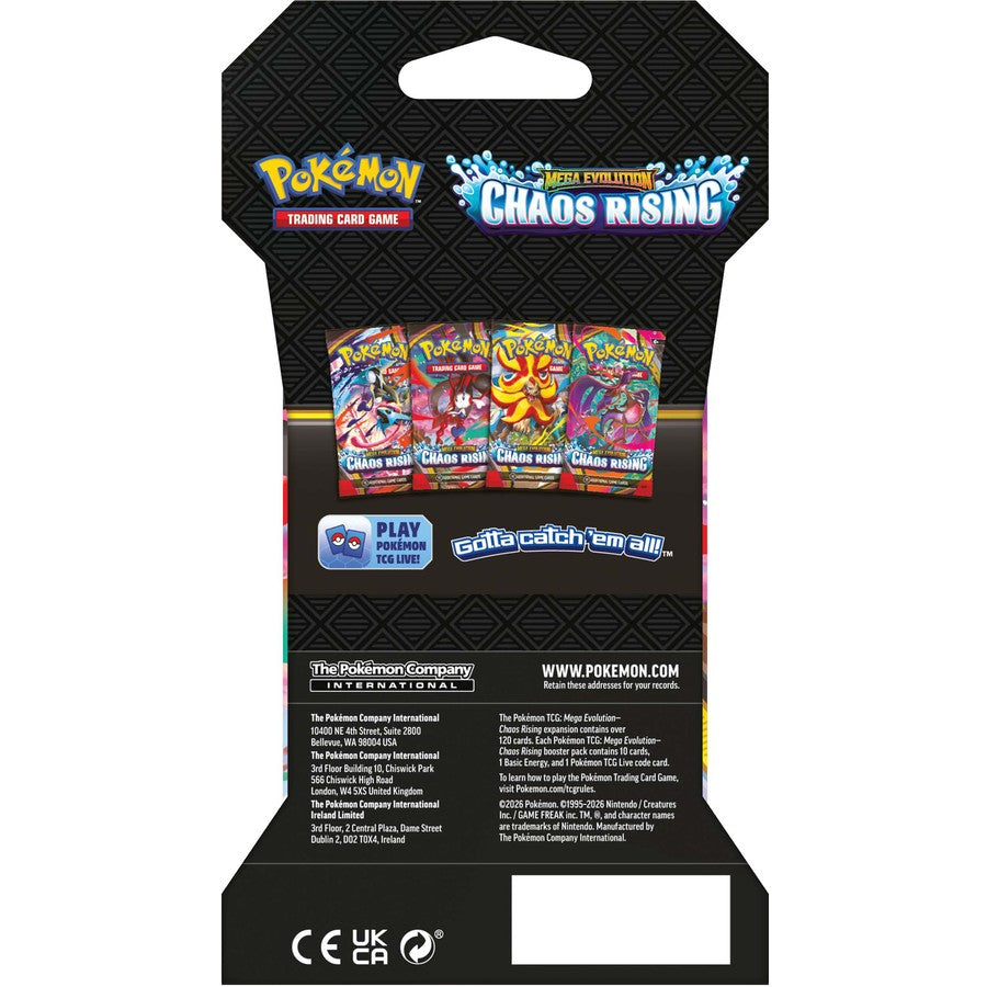 [Pre-Order] Pokémon TCG: Mega Evolution Chaos Rising blister