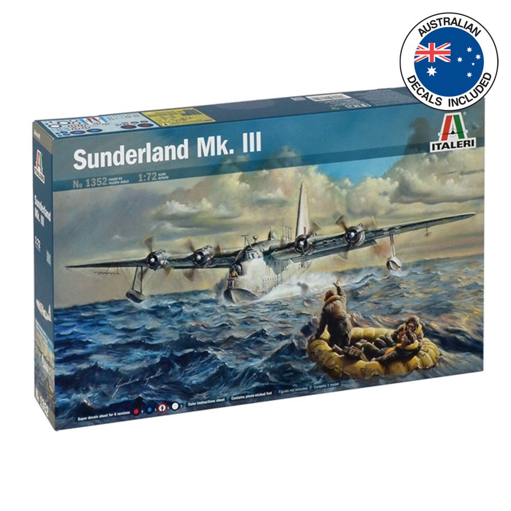 ITALERI SUNDERLAND MK.III 1:72 AUST.DECALS