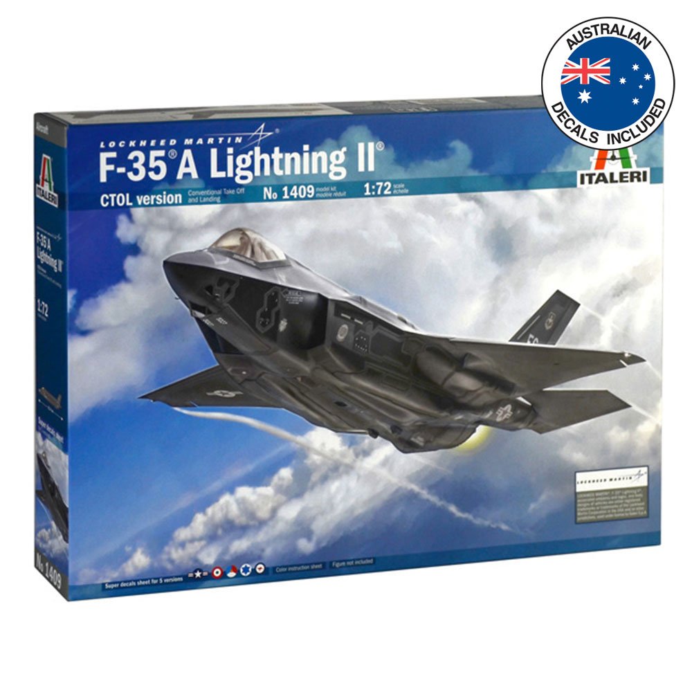 ITALERI F-35A LIGHTNING II - AUST. DECALS 1:72