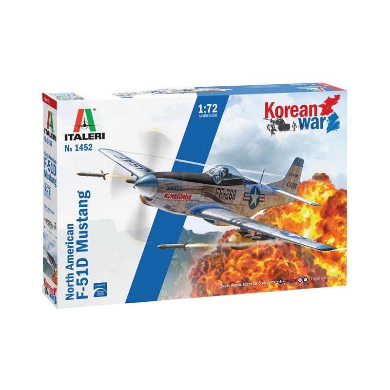 ITALERI F-51D KOREAN WAR 1:72 AUST.DECALS