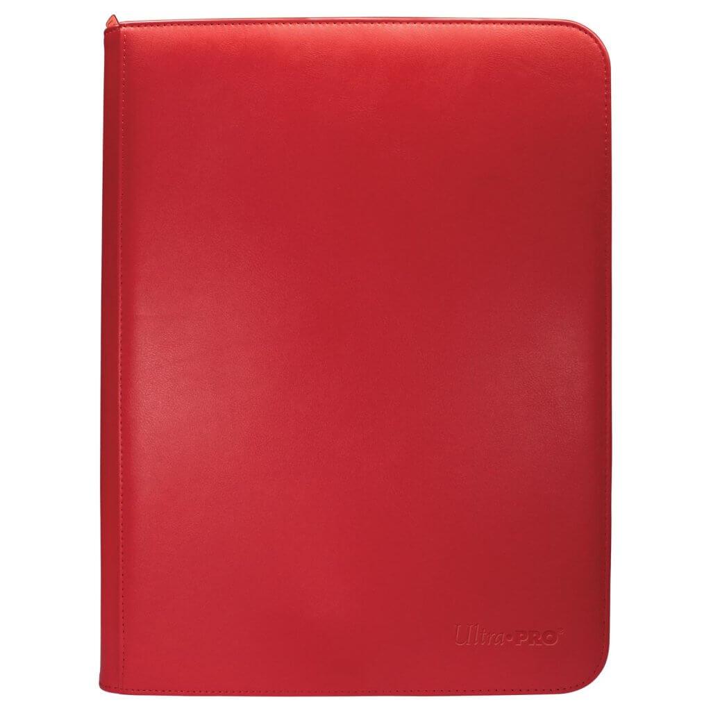 Ultra Pro Vivid 9-Pocket Zippered Pro-Binder - Red