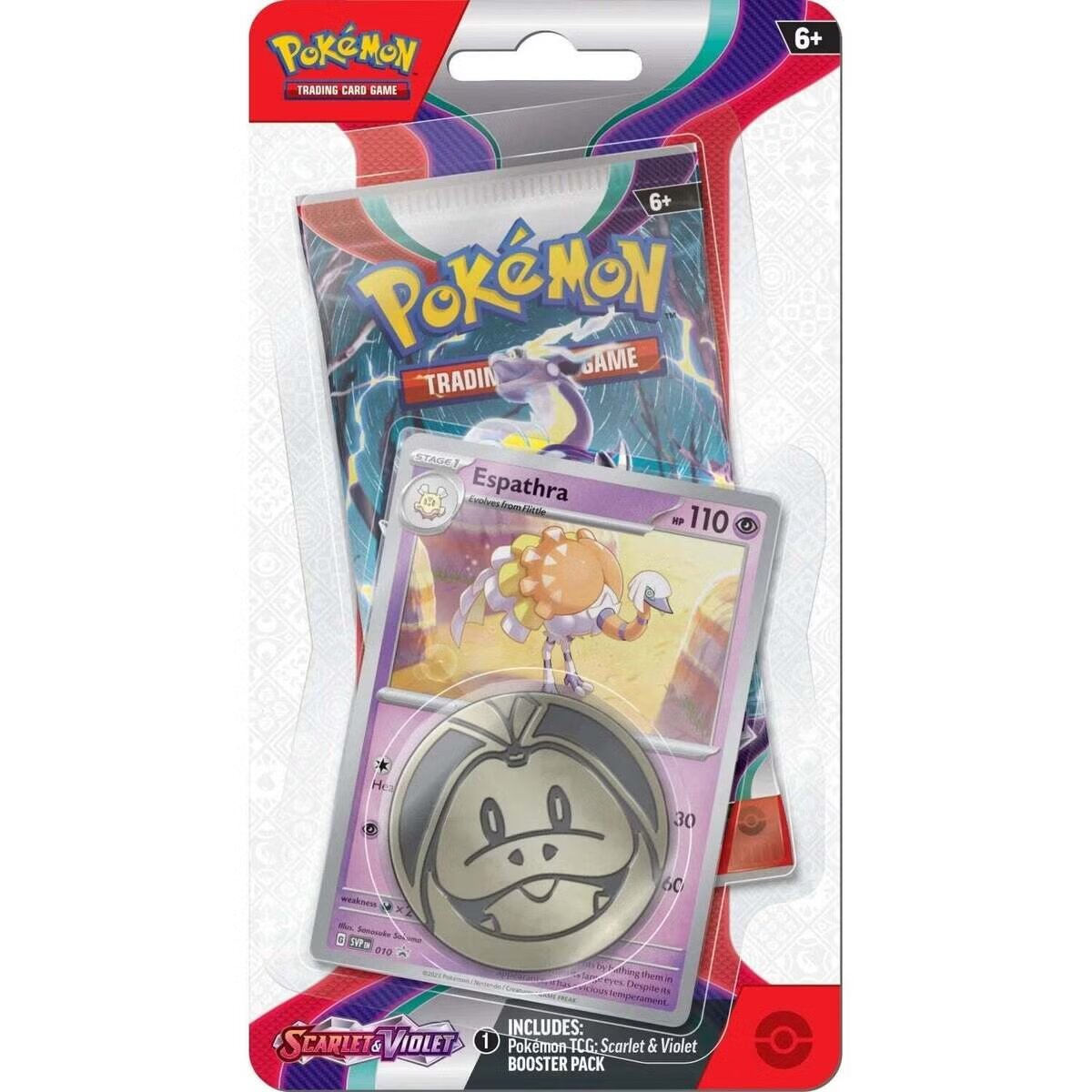 POKÉMON TCG Scarlet & Violet 8 Surging Sparks Checklane Blister