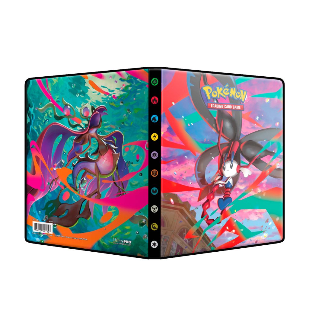 Ultra Pro - Pokémon TCG Mega Evolution Chaos Rising 4-Pocket Portfolio